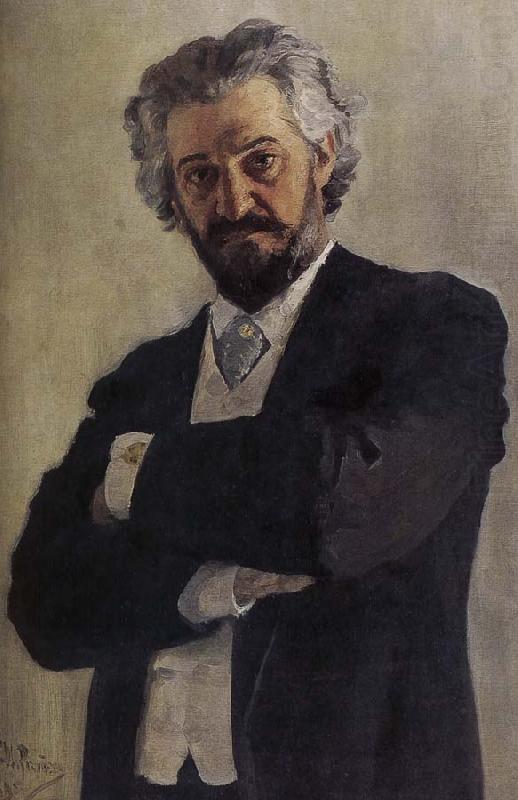 Virginie portrait than Sokolovic, Ilia Efimovich Repin